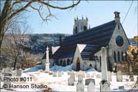 Bellows Falls, VT - Church - Winter